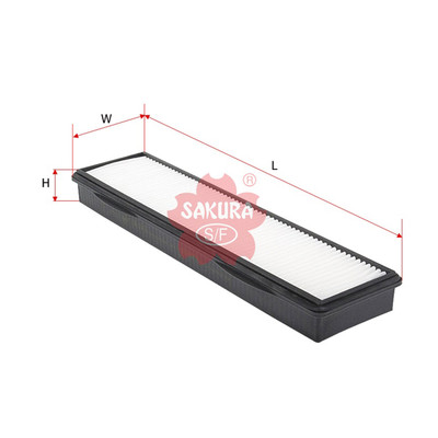 Sakura Cabin Air Filter CA-2401 Cross Ref: 11703979 Sakura Cabin Air Filter CA-2401 Cross Ref: 11703979