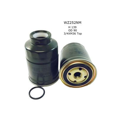 WZ252NM Wesfil Cooper Diesel Fuel Filter for Toyota (Cross Ref: ) Z252