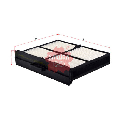 Sakura Cabin Air Filter CA-45050 Cross Ref: 51186-42430 Sakura Cabin Air Filter CA-45050 Cross Ref: 51186-42430
