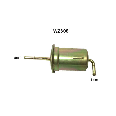 WZ308 Wesfil Cooper EFI Fuel Filter for Ford Mazda (Cross Ref: Z308)