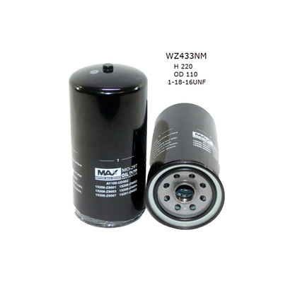 WZ433NM Wesfil Cooper Oil Filter for Nissan (Cross Ref: Z433) WZ433NM Wesfil Cooper Oil Filter for Nissan (Cross Ref: Z433)
