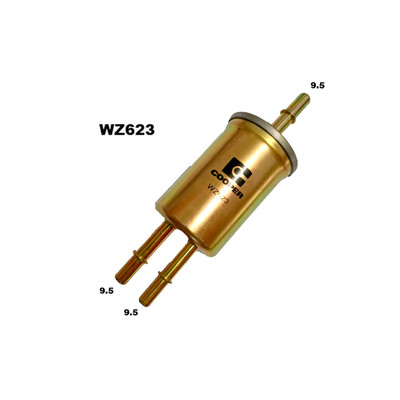 WZ623 Wesfil Cooper EFI Fuel Filter for Ford (Cross Ref: Z623)