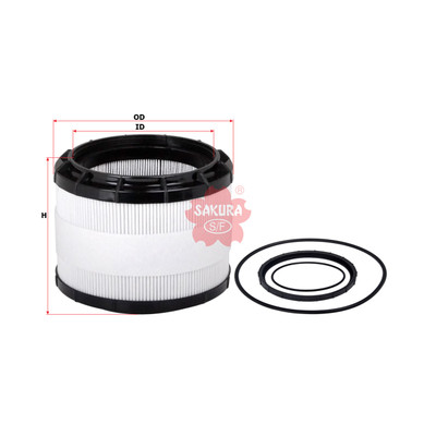Sakura Hydraulic Filter Element H-85231 Cross Ref: FZ1F180K001A