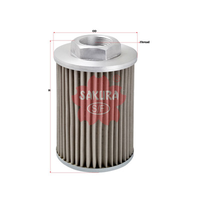 Sakura Hydraulic Filter Element H-88050 Cross Ref: RD411-62210