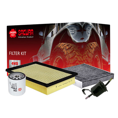 K-11420 Sakura 4WD Cabin Filter Kit for Toyota Hilux SR 2015-2017 4.0L 1GRFE K-11420 Sakura 4WD Cabin Filter Kit for Toyota Hilux SR 2015-2017 4.0L 1GRFE