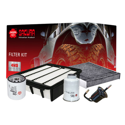 K-11410 Sakura 4WD Cabin Filter Kit for Toyota LC Prado 2015-2019 2.8L 1GDFTV K-11410 Sakura 4WD Cabin Filter Kit for Toyota LC Prado 2015-2019 2.8L 1GDFTV