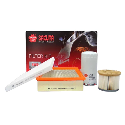K-15131 Sakura 4WD Cabin Filter Kit Isuzu D-Max Holden Colorado 2008-2012 3.0L