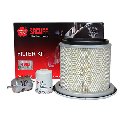 K-18210 4WD Filter Kit for Nissan Patrol GU Y61 1997-2012 4.8L TB48DE 4.5L TB45E K-18210 4WD Filter Kit for Nissan Patrol GU Y61 1997-2012 4.8L TB48DE 4.5L TB45E
