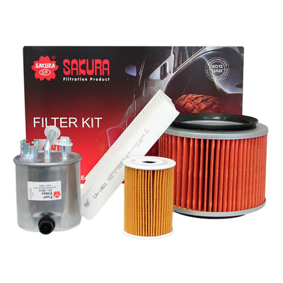 K-18240 Sakura 4WD Filter Kit for Nissan Patrol GU Y61 2006-2017 3.0L ZD30DDTi K-18240 Sakura 4WD Filter Kit for Nissan Patrol GU Y61 2006-2017 3.0L ZD30DDTi