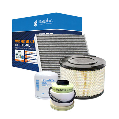 Donaldson 4WD Filter Kit for Toyota Hilux 3.0L 2015-on 1KD-FTV KUN16-26 X900155