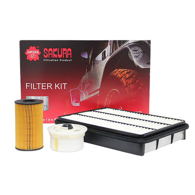 K-11071 Sakura 4WD Filter Kit for Toyota Landcruiser 2007-On 4.5L 1VDFTV