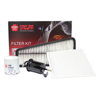 K-11160 Sakura 4WD Filter Kit for Toyota LC Prado 2003-2009 4.0L 1GRFE K-11160 Sakura 4WD Filter Kit for Toyota LC Prado 2003-2009 4.0L 1GRFE
