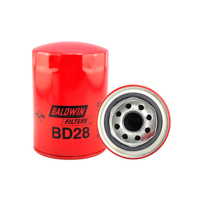 BD28 Dual-Flow Oil Filter Baldwin for Ford Light Trucks & Mitsubishi engines.