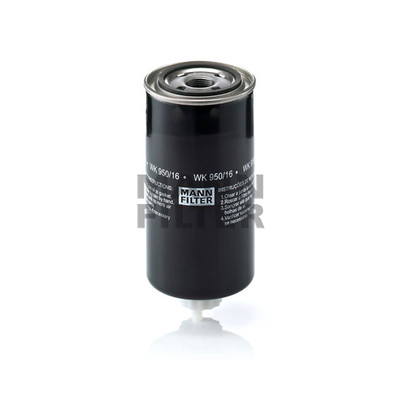 WK950/16X MANN Fuel Filter for JOHN DEERE 1997-03 Harvester