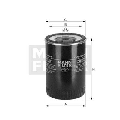 WK950/3 MANN Fuel Filter for CUMMINS M Series M11-C Tier 1