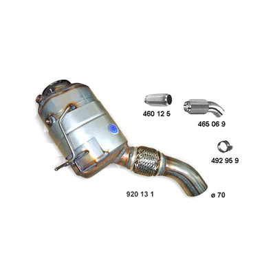 920 13 1 Ernst DPF for BMW 3er 5er 6er X3 X5 X6 (Ecore ED0018)