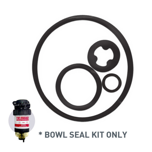 Replacement Bowl Seal Kit 30448 for Fuel Manager suits FM100 Series Replacement Bowl Seal Kit 30448 for Fuel Manager suits FM100 Series
