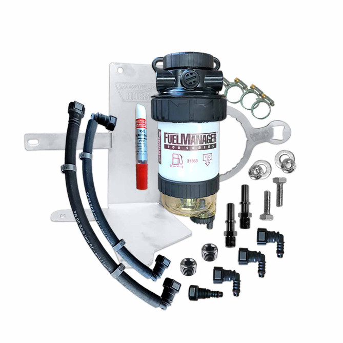 Ford Ranger Everest 3 2l Px1 Px2 Px3 Turbo Diesel 2011 18 Fuel Manager Pre Filter Kit With Bonus Wf Filter Removal Tool Os 15 Fm Western Filters