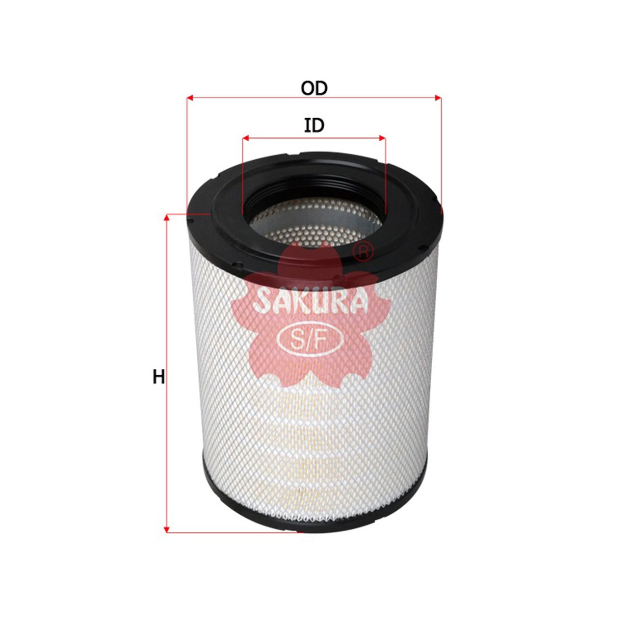 Sakura Outer Air Filter FA-5803M Equivalent to Mitsubishi ME294850