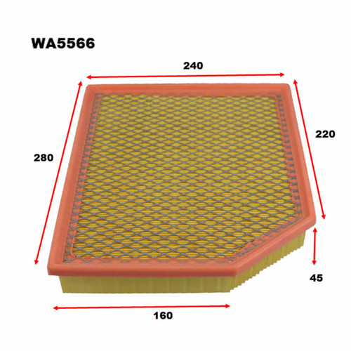 WA5566 Air Filter for Jeep Western Filters
