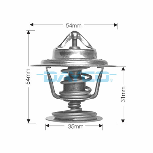 DT36A Thermostat 54mm Diam. 82C Multiple Applications