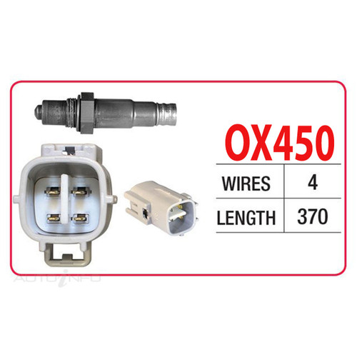 Sun Machine 450 O2 Sensor Oxygen Sensor OX450 for Mitsubishi 380 DB 3.8L 6G75 V6 175kW (Aug 2005 ...