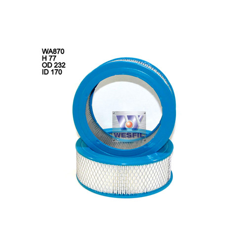 WA870 Wesfil Air Filter for Mitsubishi (Cross Ref: A1204)