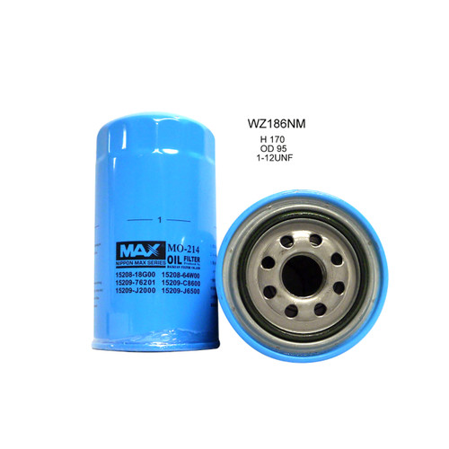 WZ186NM Wesfil Cooper Oil Filter for Nissan (Cross Ref Z186)