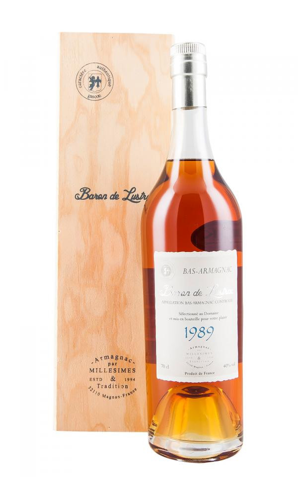 Baron de Lustrac 1989 Armagnac - Ellis Wharton Wines
