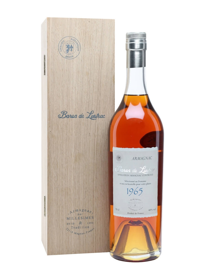 Baron de Lustrac 1965 Armagnac - Ellis Wharton Wines