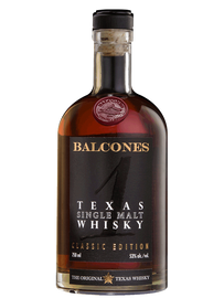 Balcones Texas Single Malt Whiskey