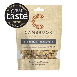 Cambrook Cocktail Hour Nuts 140g (POUCH)