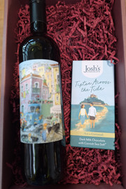 Red Wine and Chocolate Gift Box