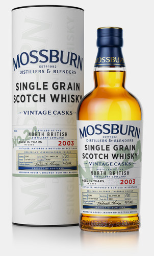 North British 2003 15 Year Old Vintage Casks #24 Mossburn