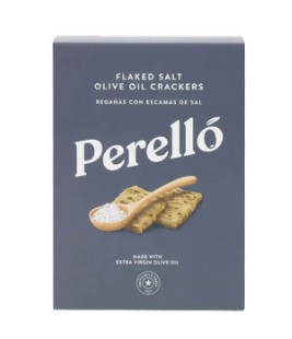 Perello Flakes Salt Olive Oil Crackers