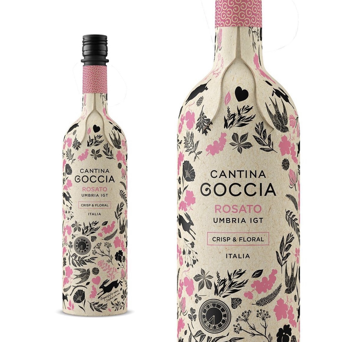 Cantina Goccia Rosato Paper Bottle Ellis Wharton Wines