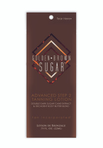 Golden Brown Sugar™

It's the name that's synonymous with deep, dark, tans- Brown Sugar.  This Advanced Step 2 lotion takes the sweetest ingredients and lovingly crafts the perfect recipe for your finest tanning experience.  Double Dark Sugar Cane Extract is blended with an exclusive Brown Sugar tanning Complex for color that every beginning tanner craves, and every advanced tanner demands.  When you tan always insist upon the best- request Golden Brown Sugar.

 

• An advanced Step 2 recipe combines an exclusive blend of ultra dark tanning ingredients for optimum color.

• Decadent body butters condition skin for softness and an attractive glow.

• Argan Oil of Morocco provides fantastic anti-aging & antioxidant properties.

• Paraben-Free, DHA-Free, No Animal Testing

Fragrance: Golden Orange Crème