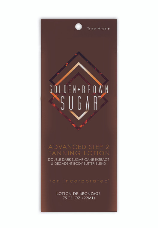 Golden Brown Sugar™

It's the name that's synonymous with deep, dark, tans- Brown Sugar.  This Advanced Step 2 lotion takes the sweetest ingredients and lovingly crafts the perfect recipe for your finest tanning experience.  Double Dark Sugar Cane Extract is blended with an exclusive Brown Sugar tanning Complex for color that every beginning tanner craves, and every advanced tanner demands.  When you tan always insist upon the best- request Golden Brown Sugar.

 

• An advanced Step 2 recipe combines an exclusive blend of ultra dark tanning ingredients for optimum color.

• Decadent body butters condition skin for softness and an attractive glow.

• Argan Oil of Morocco provides fantastic anti-aging & antioxidant properties.

• Paraben-Free, DHA-Free, No Animal Testing

Fragrance: Golden Orange Crème