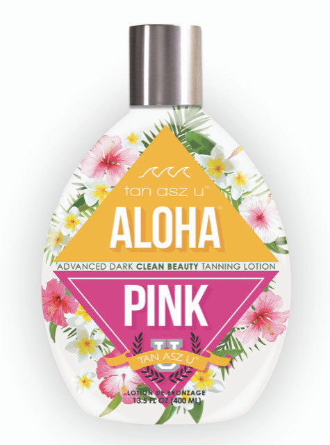 *NEW ALOHA PINK™

Think pink! Beautiful tans shouldn’t have to compromise your conscience. Yes, this ultra-dark formula is lush with wonderful ingredients like coconut, tropical pink salt, pomegranate, and awapuhi – but clean beauty is also about what it doesn’t have, so enjoy this escape to paradise and tan with fantastic color and a clean conscience!

∙Paraben-free ∙Sulfate-free ∙Phthalate-free ∙Gluten-free ∙Vegan ∙Dye-free ∙Formaldehyde-free ∙Always Cruelty-free

 Ultra-Healing Moisturizing Complex

 Bronzer Free

 Tattoo Enhancing Complex

 Performance Silicones

 Marula Oil, Argan Oil

 Vitamin E

 Dulcis Fruit Extract

 Coconut Oil

Fragrance: Coconut Wapatui