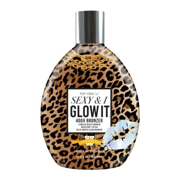 Sexy and I Glow It
$110.60

Throw your hands up in the air! Party the night away with a nightlife-ready beautiful bronze glow. Dressed right, dolled-up, and picture-perfect with glowing and gorgeous skin, you will be the center of attention wherever you are. Bold, bronze, and brash, you are sexy and you glow it.

Definitely dark 400X Double-Shot Bronzing is fiercely-flawless color
Inktuition™ Tattoo Enhancing Complex refreshes your body art’s vibrancy
Instaglam highlighting selfie-worthy glow enhancers steal the spotlight
Potent peptides condition for a smoother, irresistible skin tone
We Love Clean Beauty! Vegan, Gluten-free, Paraben-free, Cruelty-free, & Phthalate-free
Fragrance: Nightlife Sweet Bloom
Product Action: 400X Bronzer