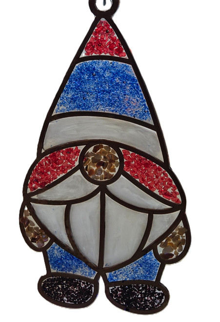 Gnome Crushed Glass Suncatcher DIY Kit
