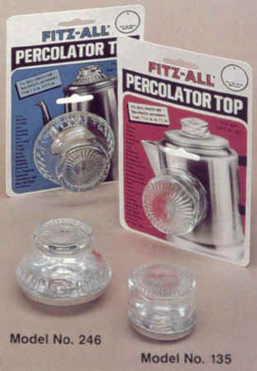 Replacement Percolator Glass Top, Small - Fante's Kitchen Shop - Since 1906