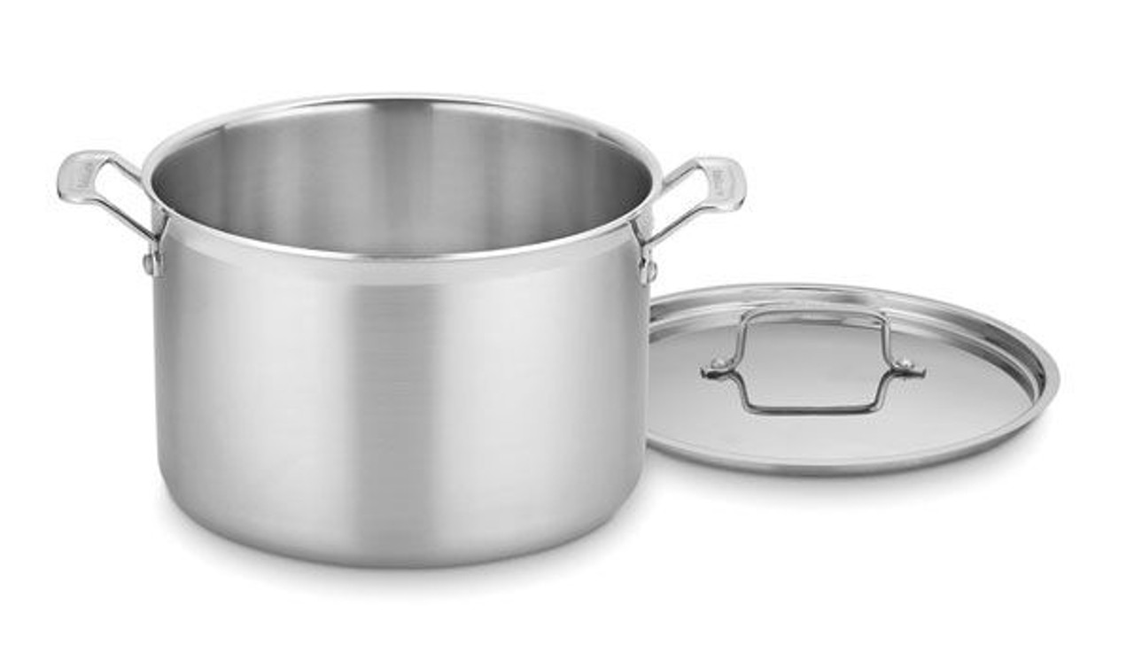 Cuisinart MultiClad Pro Stainlesss Steel 8 Quart Stockpot - Fante's Kitchen  Shop - Since 1906