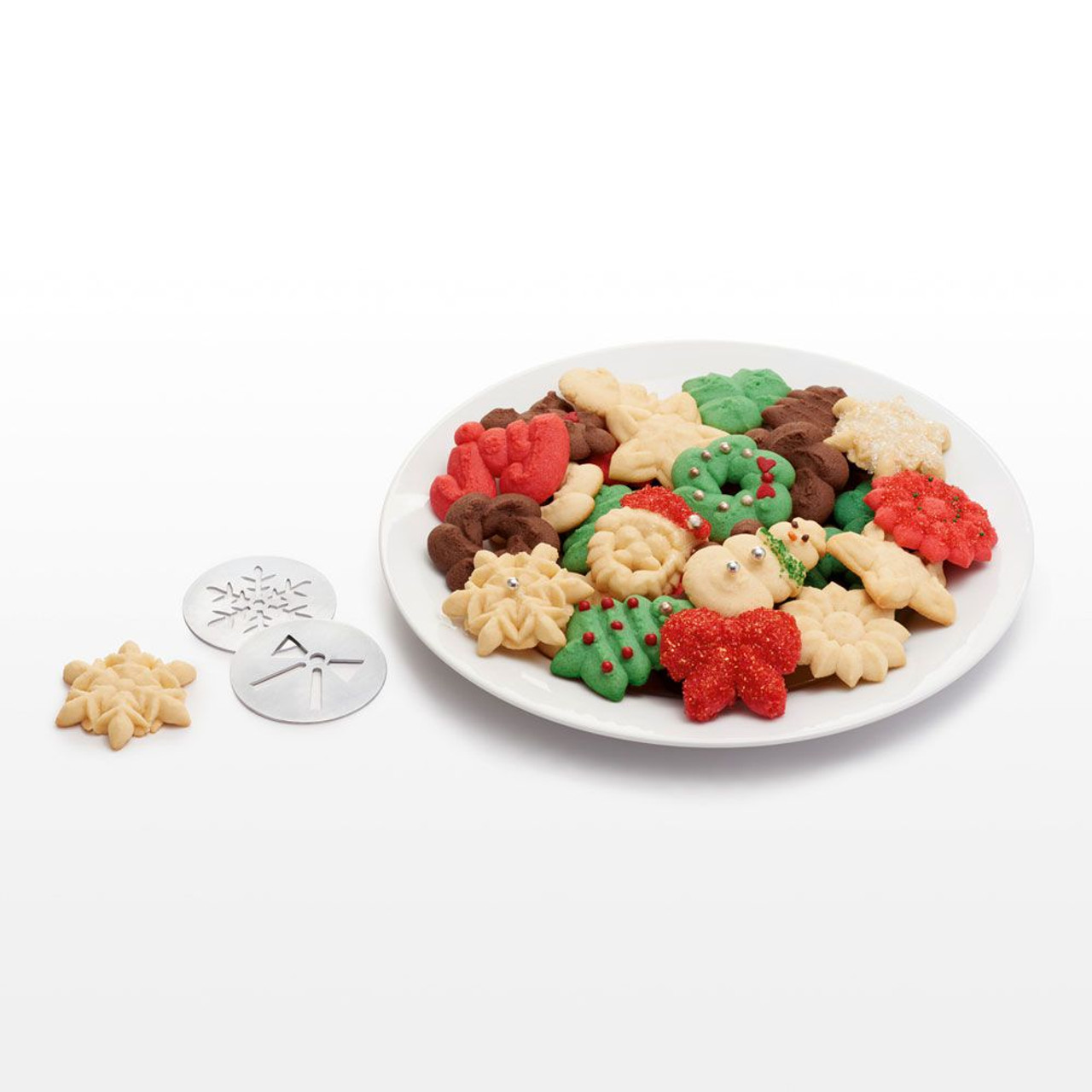 OXO Good Grips Cookie Press Christmas Disk Set - Fante's Kitchen