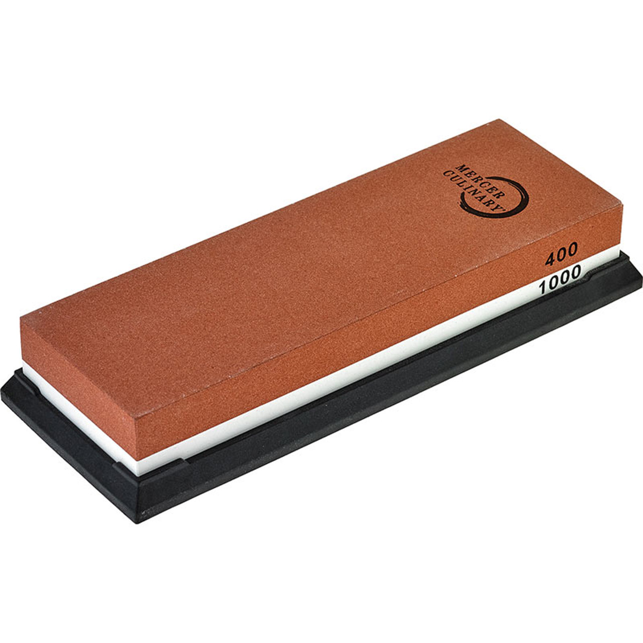 Mercer 400 and 1000 Combination Sharpening Stone with Silicone Base -  Fante's Kitchen Shop - Since 1906