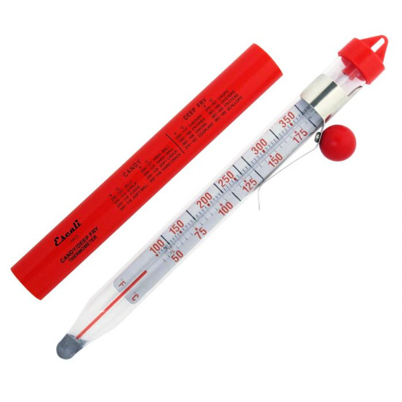 GoodCook Classic Candy / Deep Fry Thermometer, red