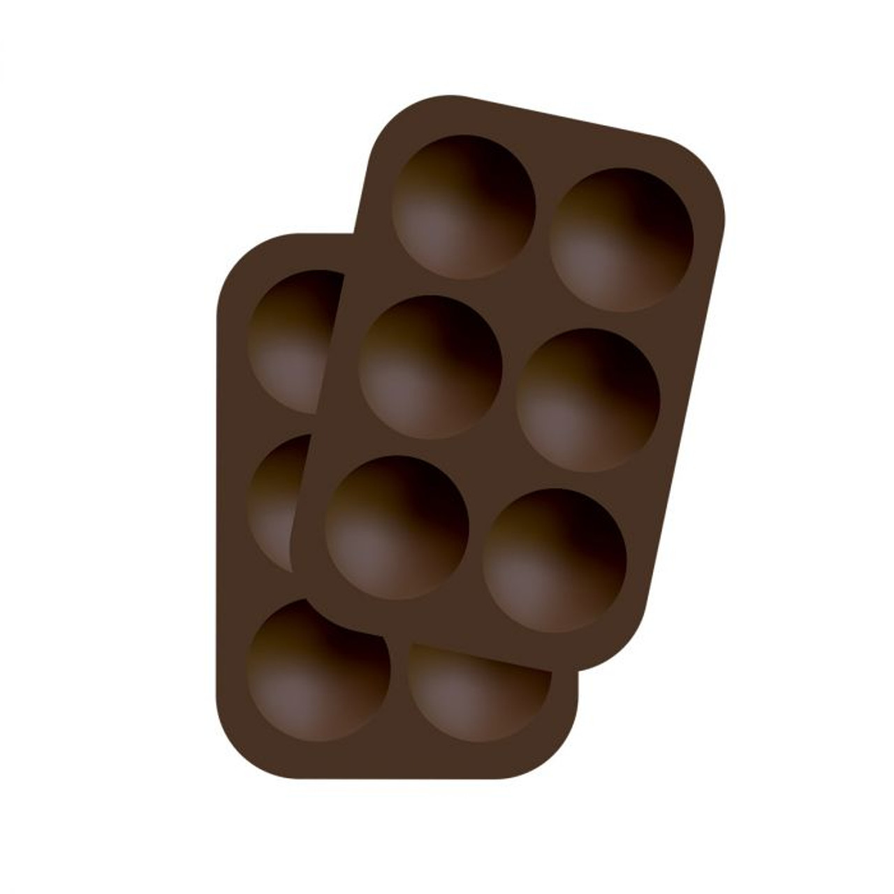 chocolate mold, truffle silicone - Whisk