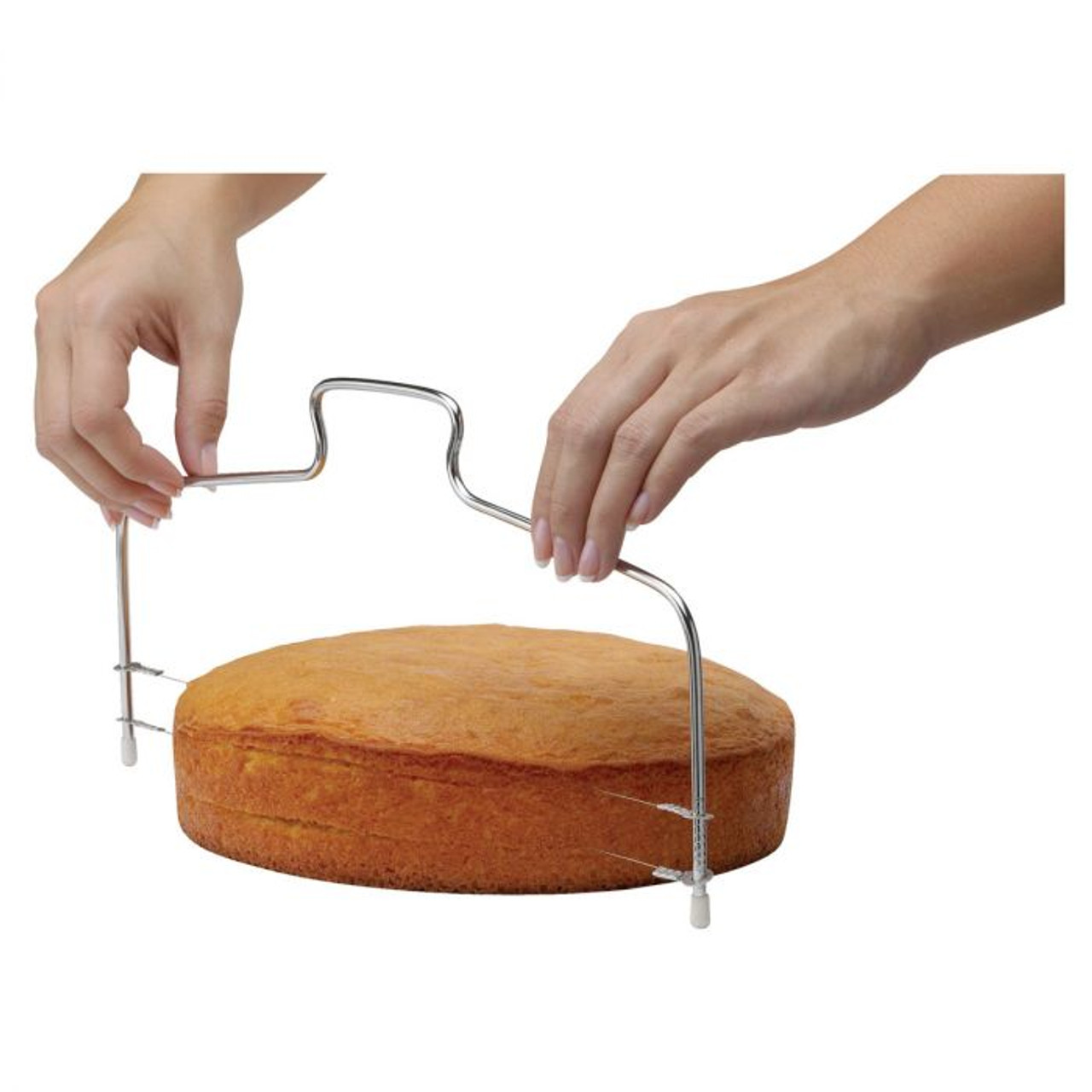 WiuCYS XL Adjustable Cake Layer Cutter Leveler Slicer for 6-16 Inch Large  Layer Cakes, Stratification Auxiliary Leveling Baking Tool, Bread Slicer,  Toast Cutter, Stainless Steel Food Saw : Amazon.ca: Home