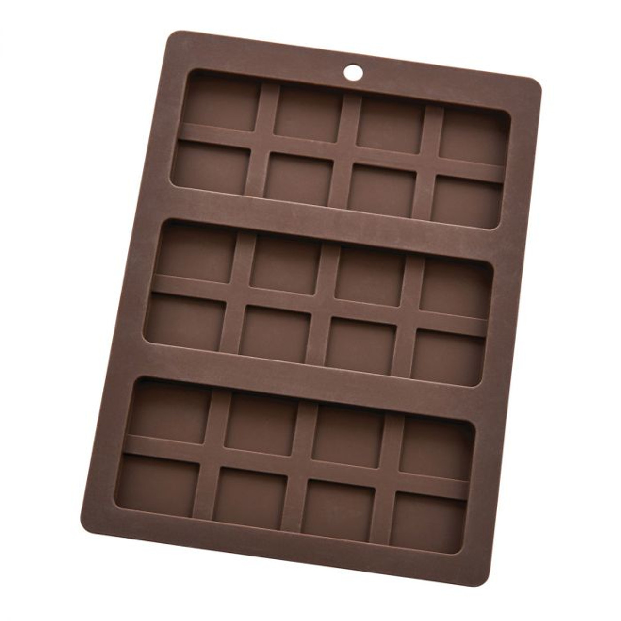 Silicone 3 Candy Bar Mold 5.25x1.25x.25 each - Fante's Kitchen