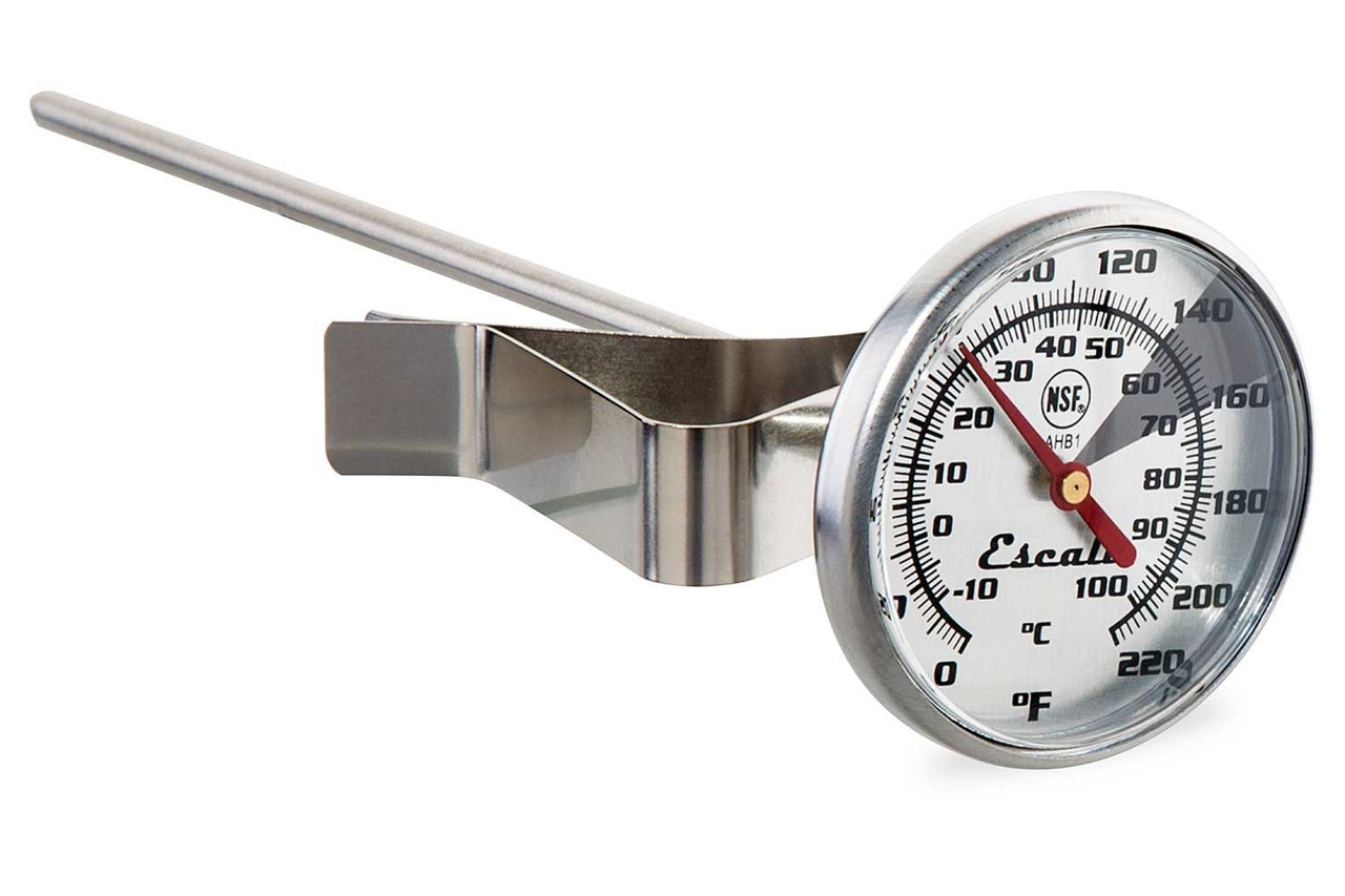 Escali Insta-Read Beverage and Frothing Thermometer - Fante's Kitchen Shop  - Since 1906